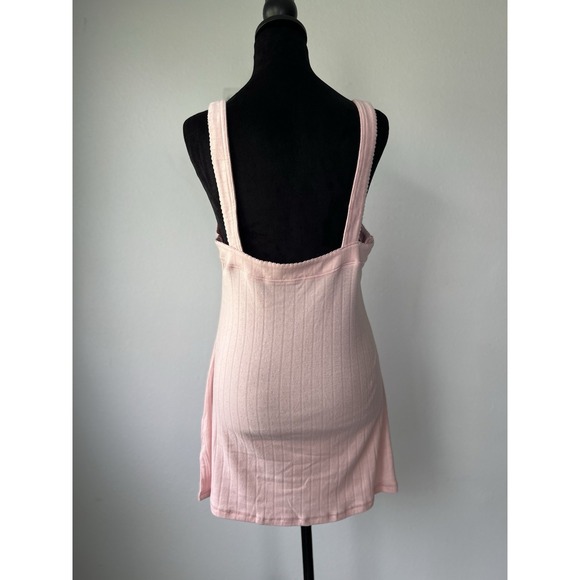Free People Intimately‎ Endgame Pointelle Nightie Pink Coquette Size Medium - Picture 7 of 11